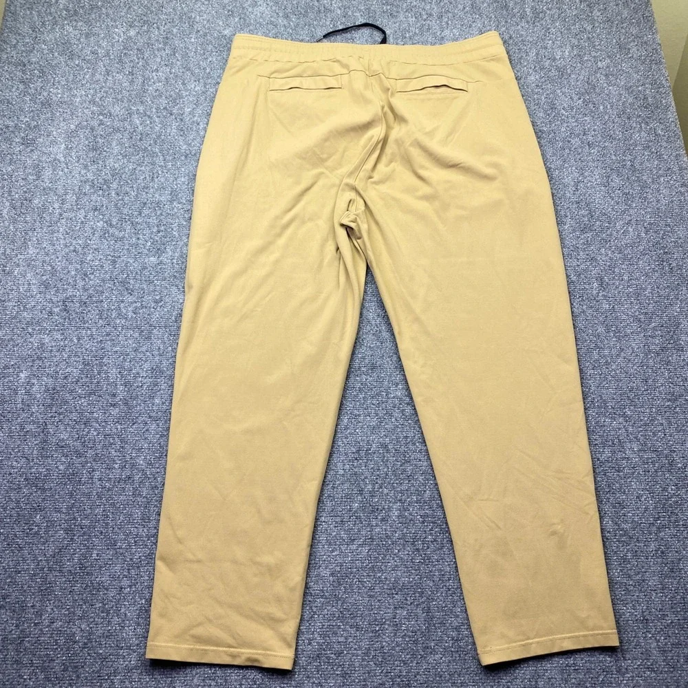 Public Rec All Day Every Day‎ Pant Mens Sz 42 Tan Khaki Stretch Tapered Grunge